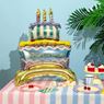 Picture of Globo Tarta de Cumpleaños con Base sin Helio (89cm x 59cm)