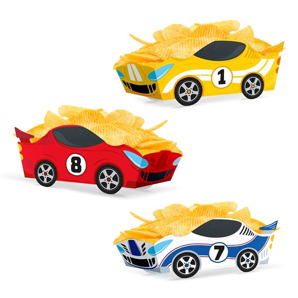 Picture of Cajas Snack Coche de Carreras Racing (3uds)