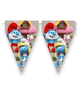 Imagens de Banderín Los Pitufos cartón (3m)