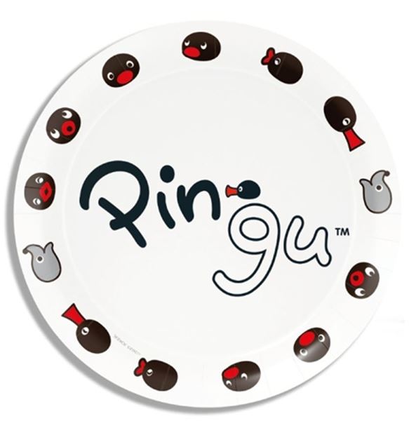 Picture of Platos Pingu 23 cm (8 uds)