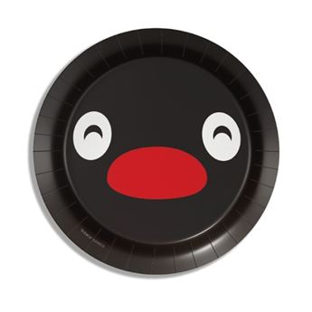 Picture of Platos Pingu 18 cm Cartón (8uds)