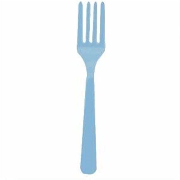 Picture of Tenedores Azul Claro plásticos (10 unidades)