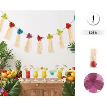 Picture of Guirnalda Hawaiana tropical 3m x 30cm