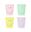Picture of Vasos Smile Pastel cartón 250ml (12uds)