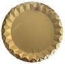 Picture of Bajoplato dorado Mate relieve 32cm ( Pack 5 unidades)
