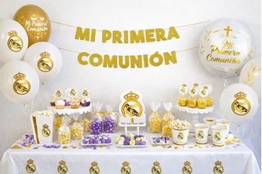 Imagens por categoria Candy Bar Real Madrid comunión