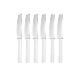 Imagens de Cuchillos Transparentes Reutilizables (10 uds)