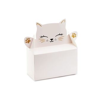 Picture of Cajas Chuches Forma de Gato cartón (6uds)