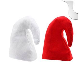 Imagens de Pack de 2 Gorros Pitufo o Enano (Rojo y Blanco)