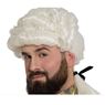 Imagen de Peluca de Época Barroca Blanca Hombre