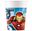 Imagens de Vasos Los Vengadores Marvel cartón 200ml (8uds)
