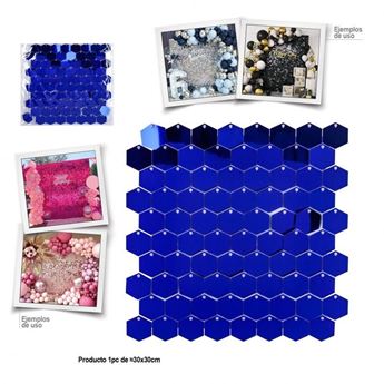 Imagens de Panel de Lentejuelas Azul Shimmer Photocall (12uds)
