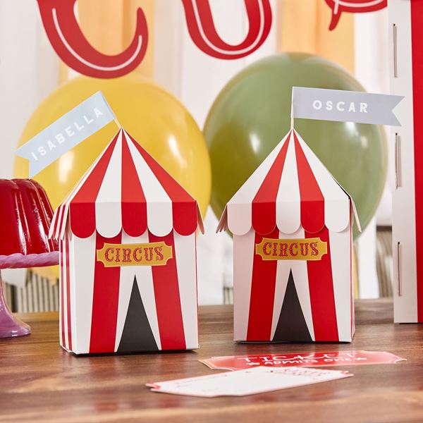 Imagen de Cajas Chuches Circo Personalizables (4 unidades)