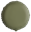 Imagen de Globo Círculo Verde Oliva Mate Foil (45cm)