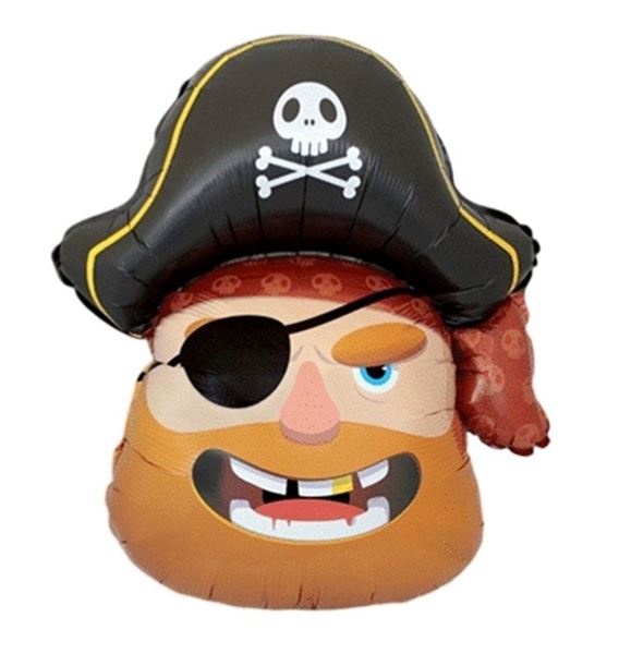 Picture of Globo Pirata Cabeza Infantil Foil (84cm)