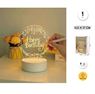 Imagen de Tablero LED Personalizable Mensajes Luz USB (17cm)