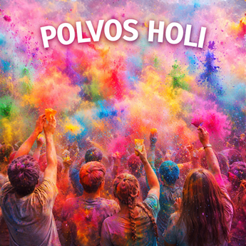 Imagens de Cañón Polvos Holi Surtido 30cm (1 unidad)