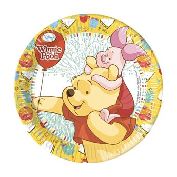 Imagen de Platos Winnie the Pooh 20cm (8 unidades)