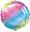Imagens de Globo Círculo Degradado Pastel (45cm)