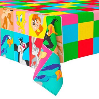 Picture of Mantel Looney Tunes plástico (120cm x 180cm)