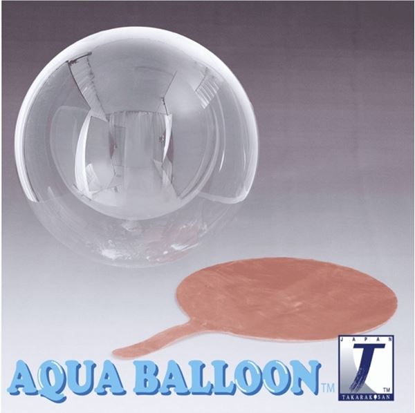 Imagen de Globo Transparente Aqua Balloon Takara Burbuja 42cm