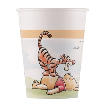 Imagen de Vasos Winnie The Pooh cartón 200ml (8uds)