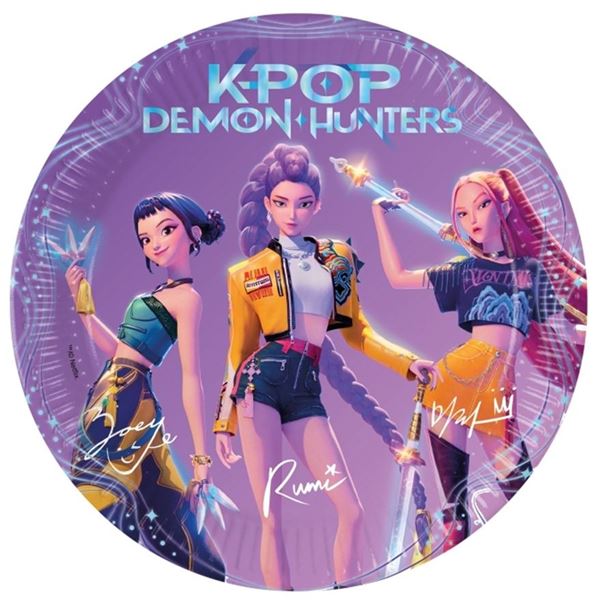 Imagens de Platos Guerreras K-Pop Demon Hunters 23cm (8 unidades)