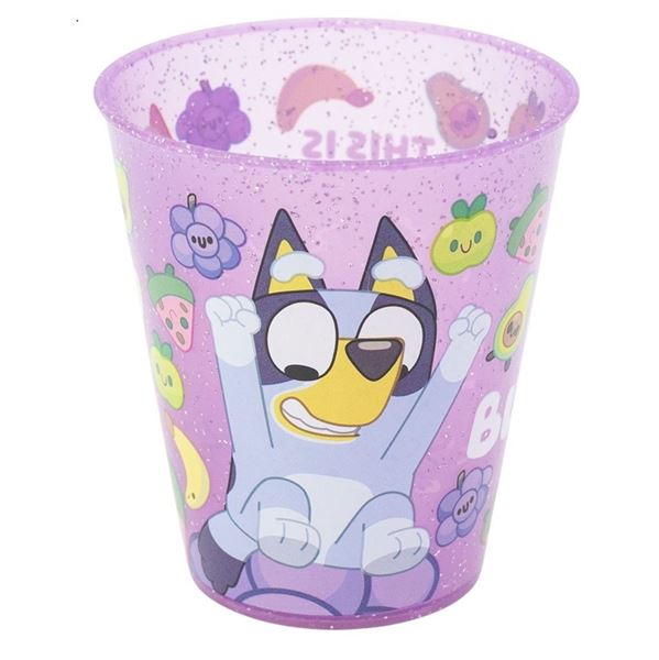 Imagens de Vasos Bluey & Bingo Cumpleaños Reutilizables Plástico (4uds)