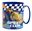 Picture of Taza Hot Wheels Blue Fire Reutilizable 390ml 