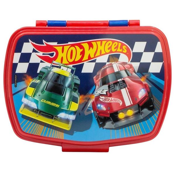 Imagens de Sandwichera Hot Wheels Reutilizable Plástico 