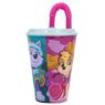 Imagens de Vaso Paw Patrol Skye y Everest Plástico con Pajita 430ml