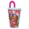 Imagens de Vaso Paw Patrol Skye y Everest Plástico con Pajita 430ml