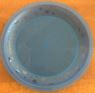 Imagen de Plato Azul plástico Reutilizable (21cm) 