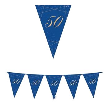 Picture of Banderín 50 Cumpleños Azul (3m)