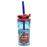 Imagen de Vaso Cars 3D Con pajita y tapa 360ml 