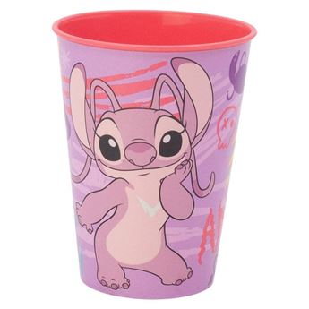Imagen de Vaso Angel (Lilo & Stitch) Plástico Duro Reutilizable 260ml